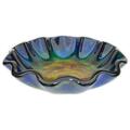 Eden Bath Wave Rim Multi Color Glass Vessel Sink EB_GS05